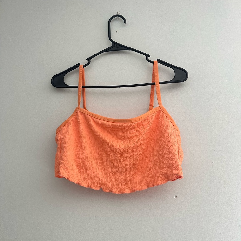 Xhilaration Ruffled Bathing Suit Top Size XL